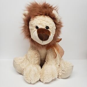 HugFun 17" Cream Brown Lion 2017 Large Lion Plush